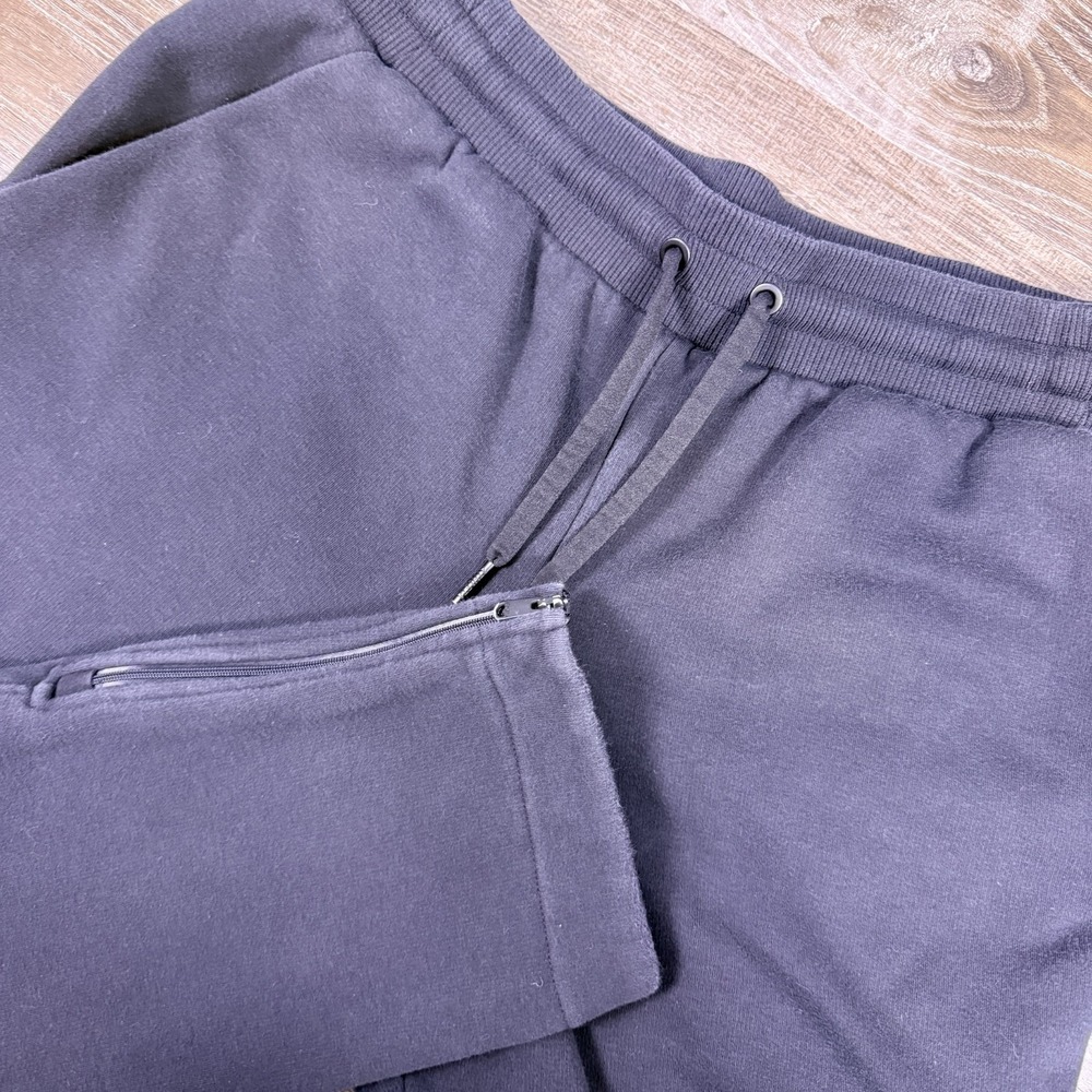 Athleta Fleece Joggers Womens Large‎ Sweatpants Baggy Athleisure Gym Training